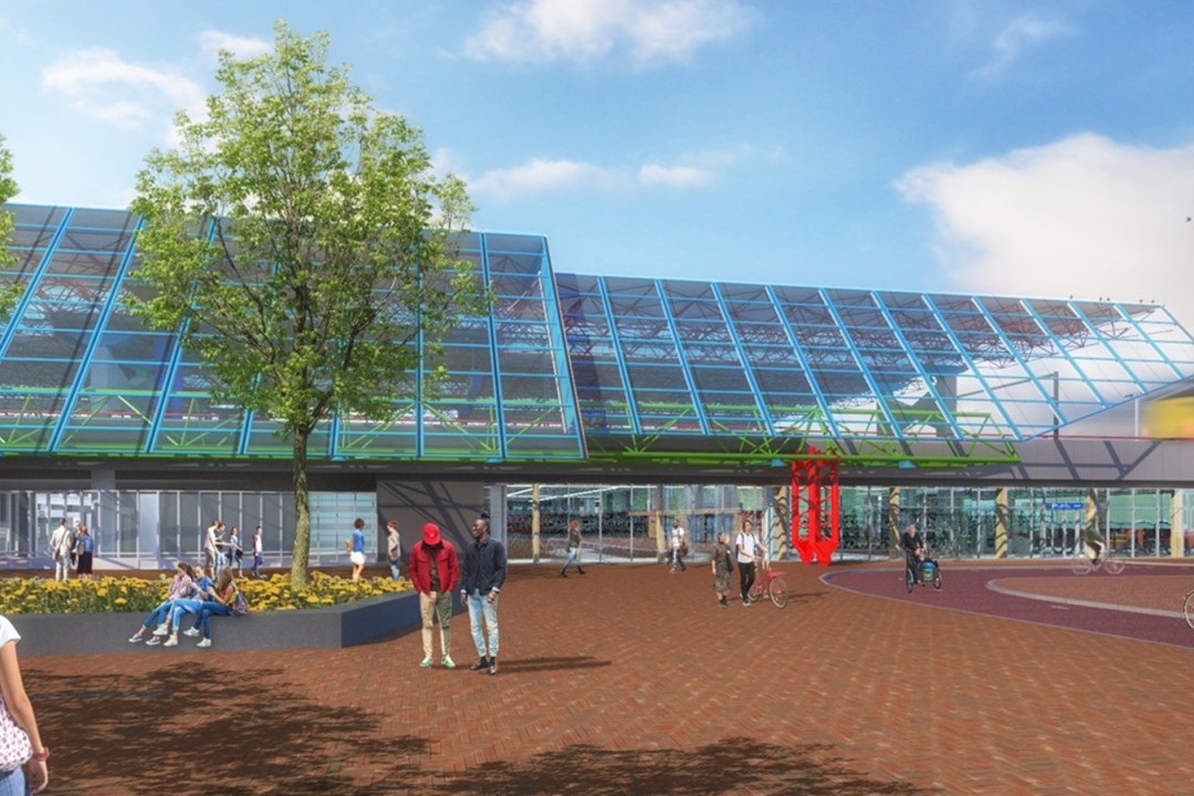 Plannen voor fietsenstallingen bij station iets aangepast, behoefte minder groot