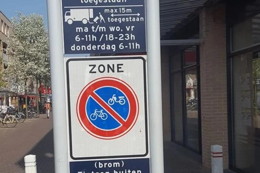 137 Waarschuwingen en 26 boetes sinds fietsverbod in het Stadshart