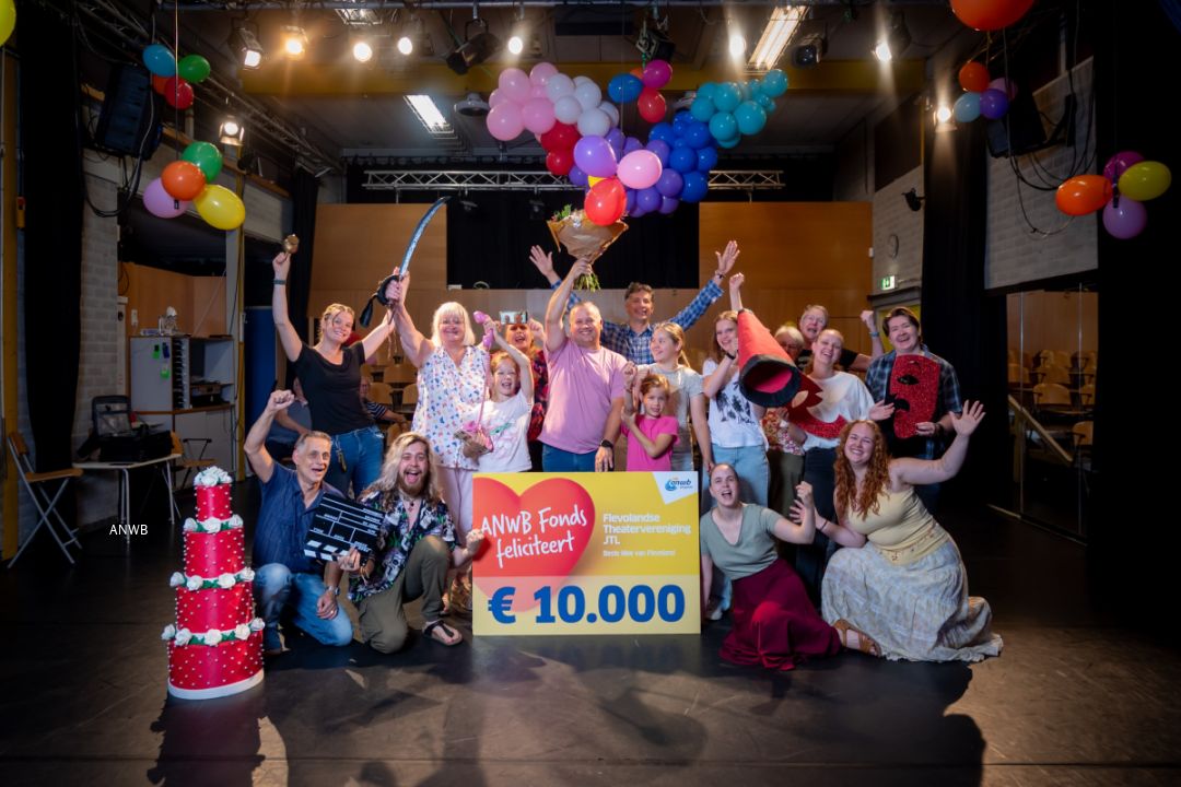 Amateurtheater kan aan de slag met verduurzamen, de tien mille van de ANWB is er