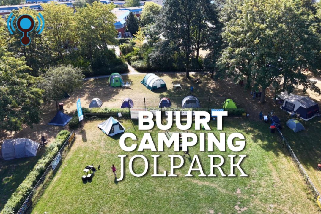 Eens per jaar is het Jolpark een camping.
