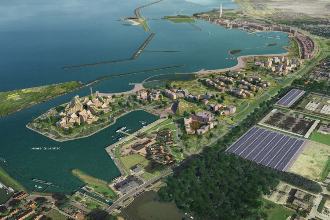 Plan voor Waterfront aangepast na MER en opnieuw naar de gemeenteraad