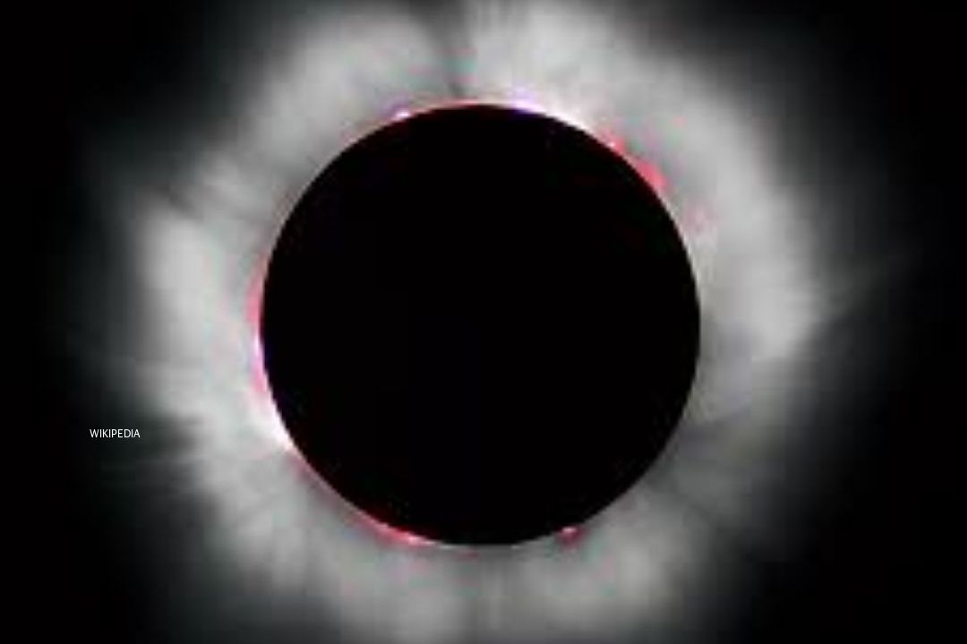 Totale zonsverduistering. FOTO WIKIPEDIA