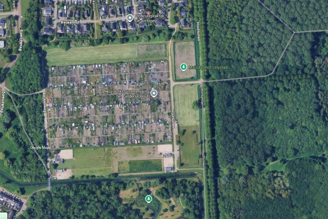 De locatie Houttuinen