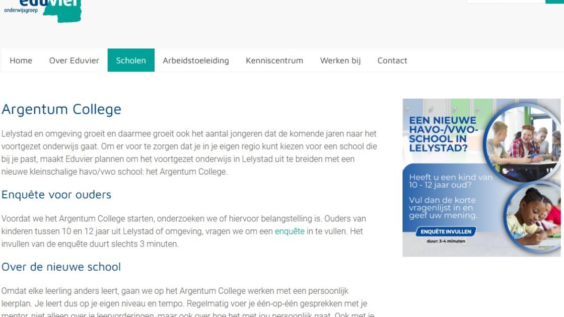 College: nieuwe school havo/vwo onwenselijk en ook nog niet haalbaar 
