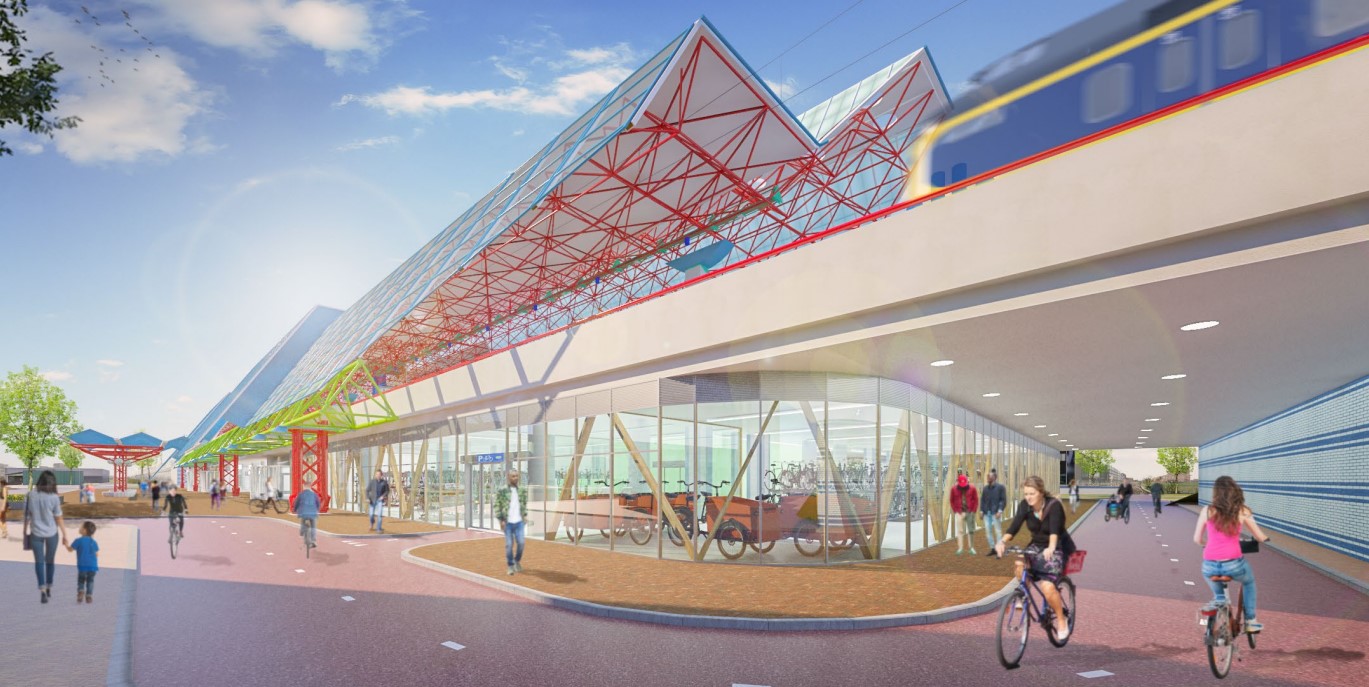 Fietsenstallingen station kosten minder dan was begroot