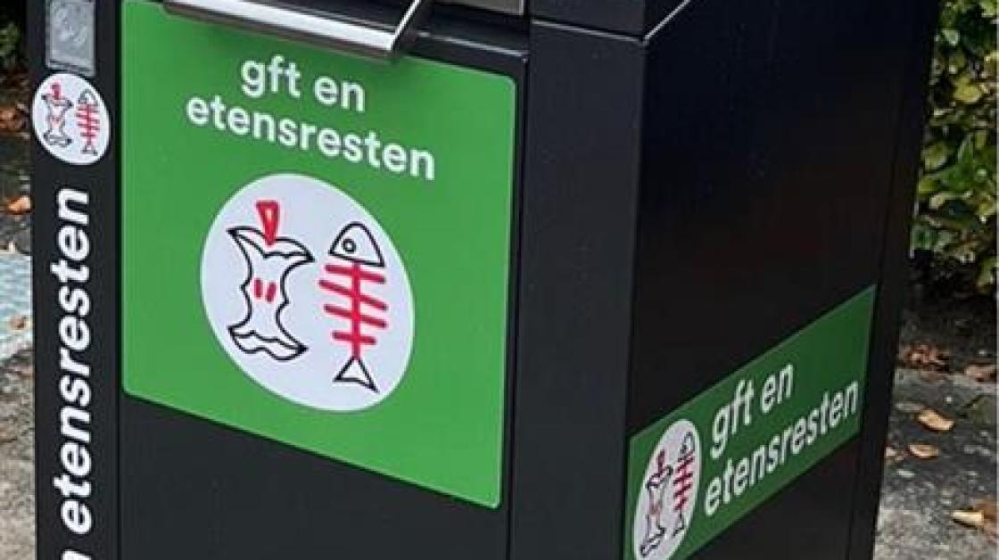 Flatgebouwen krijgen dit jaar afsluitbare containers op straat voor groenafval