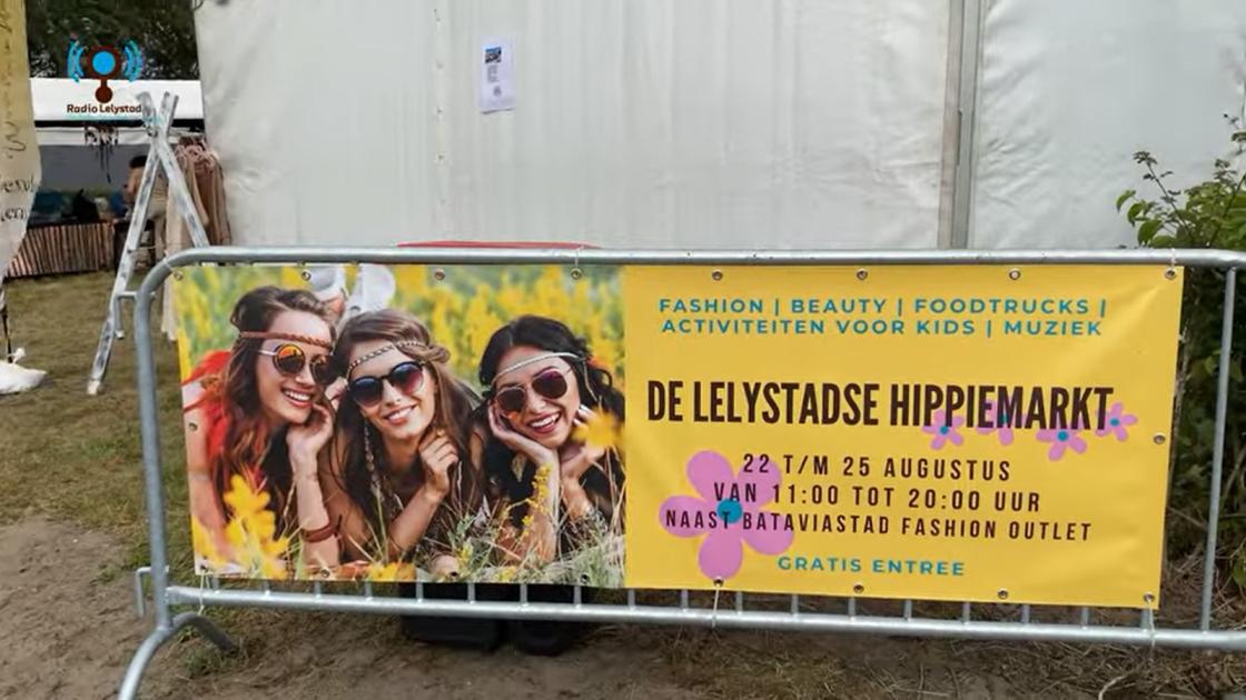 Hippiemarkt van start, Lelystadse kust ademt sfeer van Ibiza (met video)