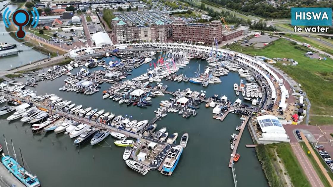 Vergapen aan bootjes en boten op de 40ste editie van de Hiswa te Water (met video)