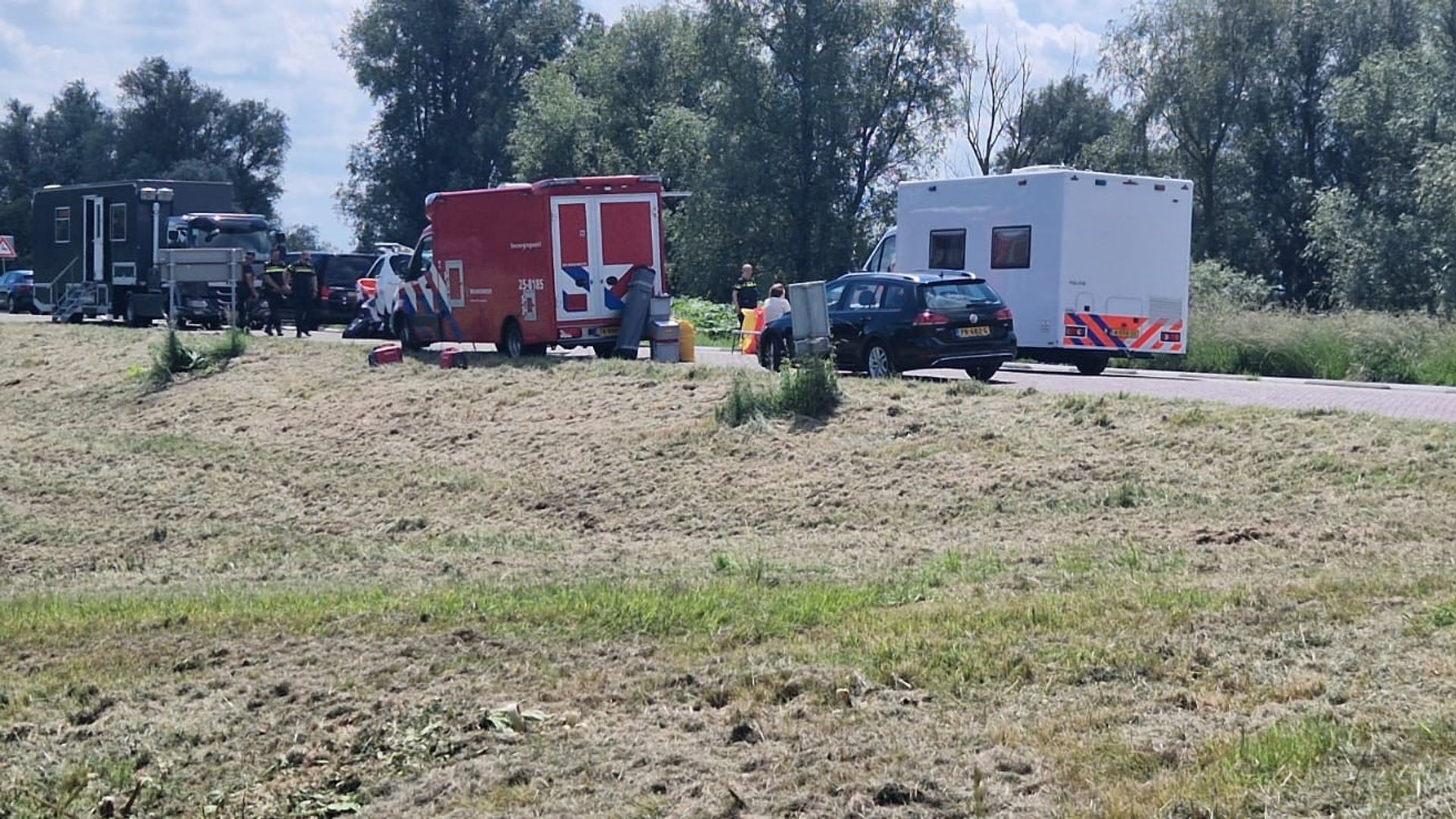 Lichaam aangetroffen in het water bij de Knardijk
