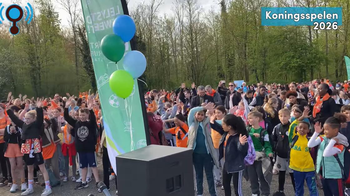 Koningsspelen ook een groot feest in Lelystad (met video)