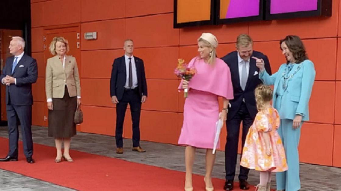 Koning Willem-Alexander en Koningin Maxima op bezoek in Lelystad (met video)