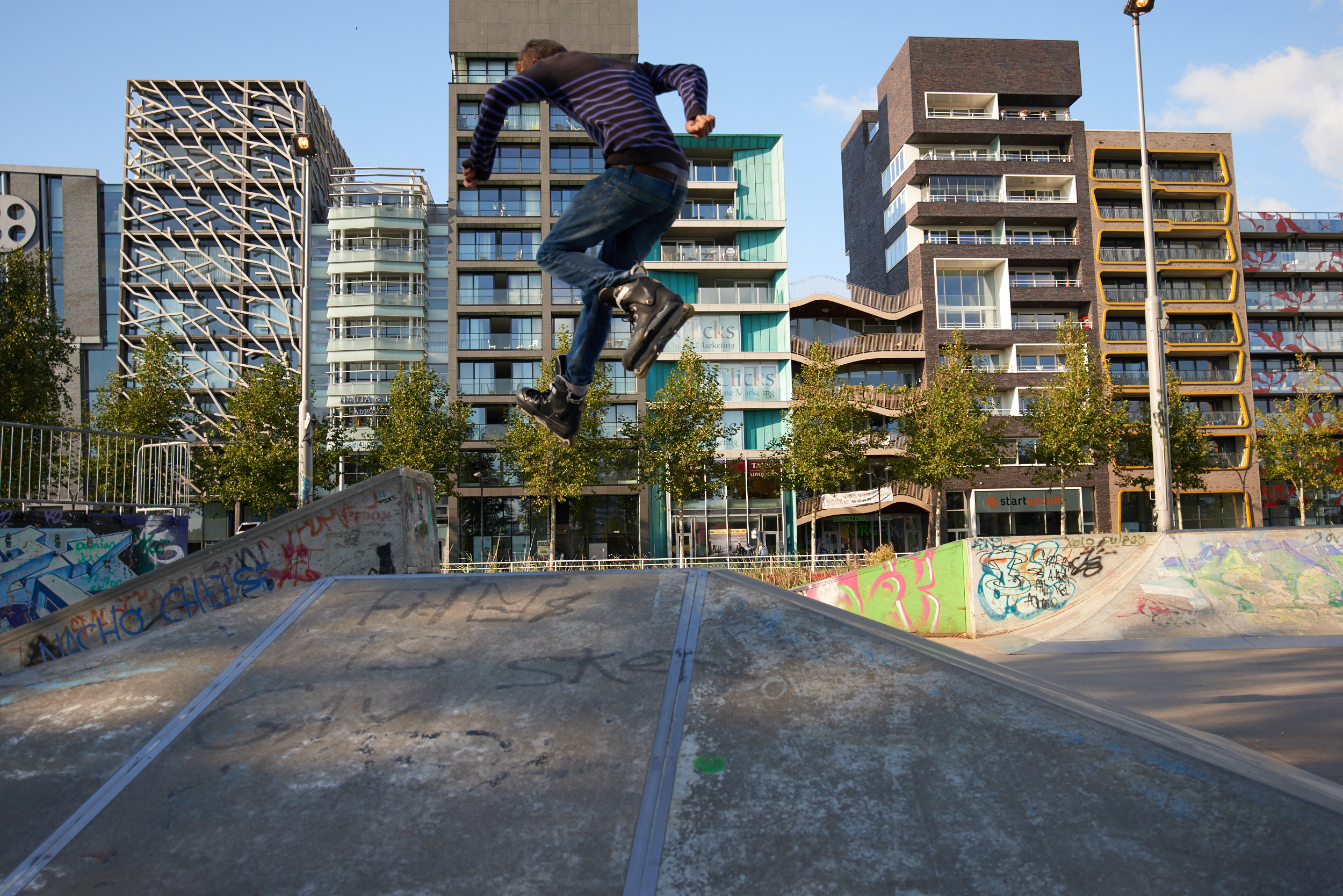 Skatebaan Zilverpark wordt vernieuwd en wordt twee keer zo groot als nu