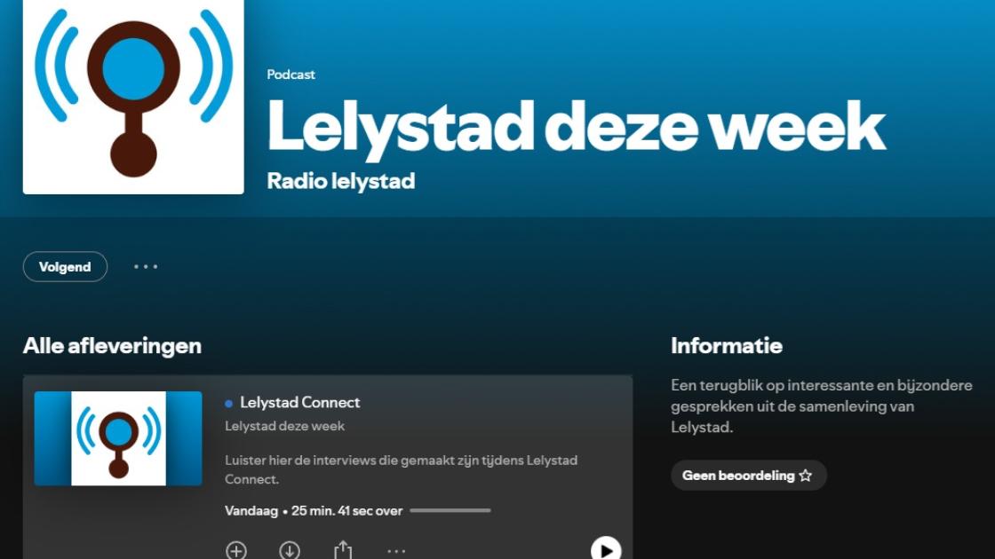 Onze beste interviews van de week nu ook te beluisteren als podcast (en in de herhaling)