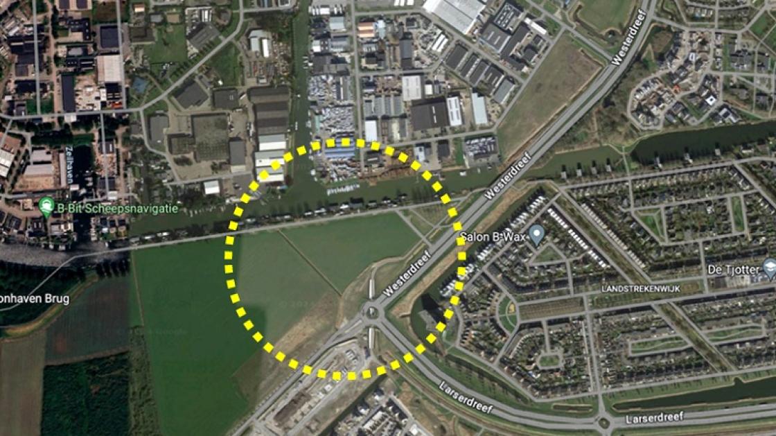 Gemeente werkt mee aan nieuw regelstation op hoek Westerdreef / Woonhavenpad