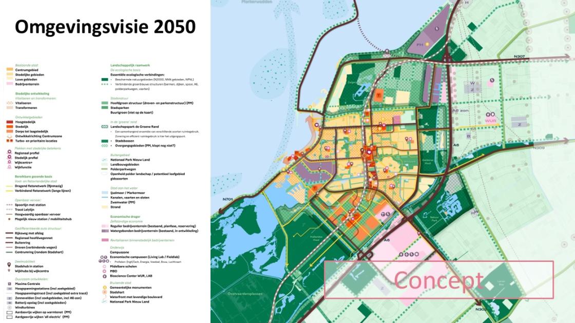 Stadsbestuur: sprong over A6 niet nodig en niet gewenst voor de geplande groei 