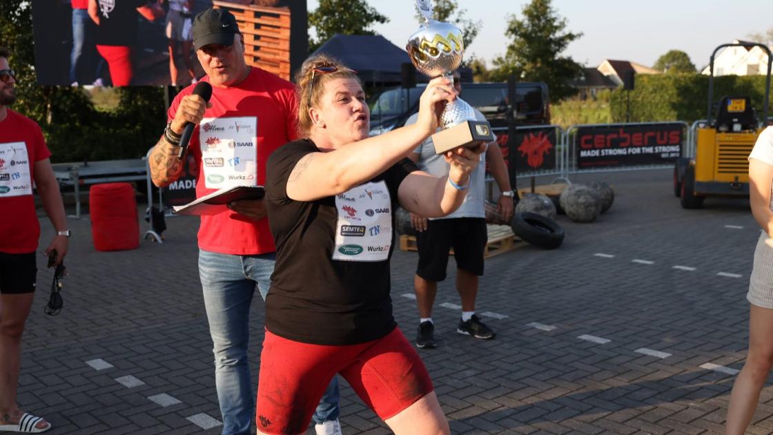 Patricia Smit voor derde keer op rij de sterkste vrouw van Nederland