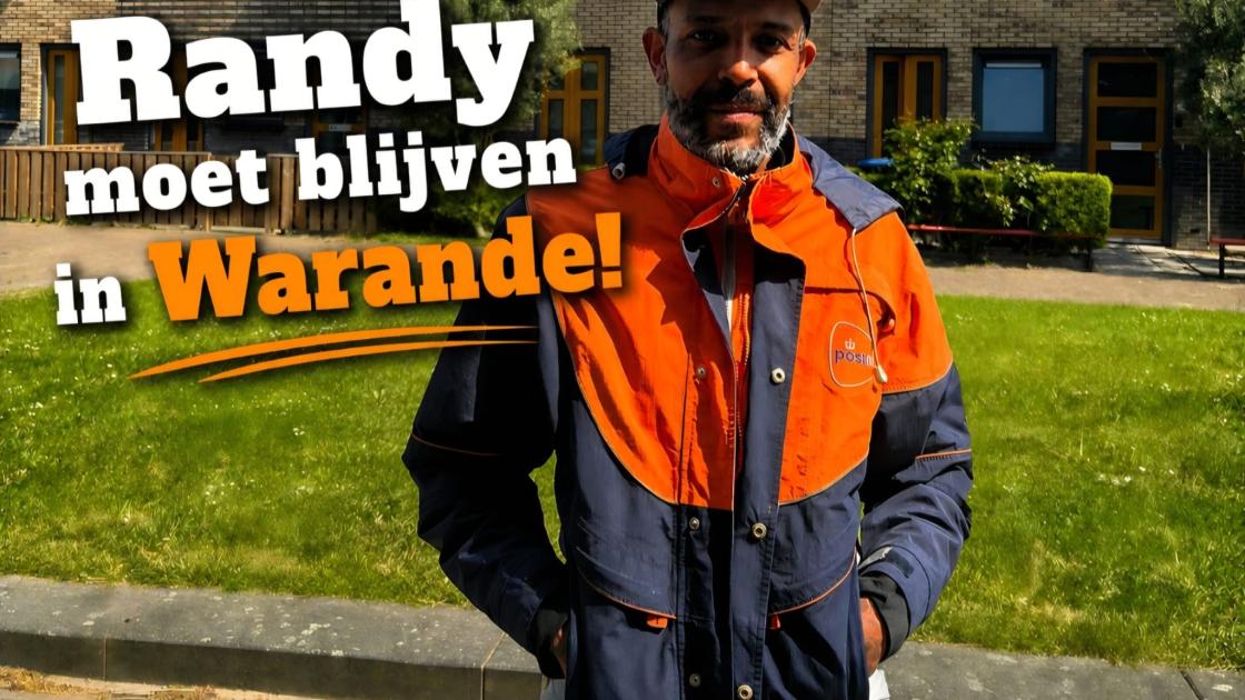 Warande vecht met petitie voor het behoud van geliefde PostNL- pakketbezorger Randy
