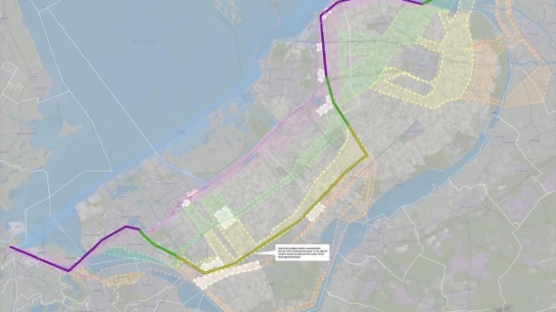 Regio wil nieuwe hoogspanningskabels niet langs A6, zoals Tennet voorstelt