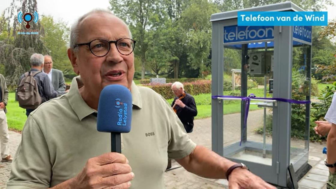 Telefoon van de wind helpt mensen bij omgaan met rouw (met video)