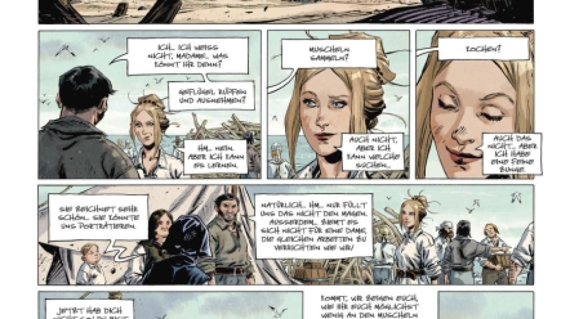 De ondergang van de Batavia als strip, na Frans en Duits nu ook in het Nederlands