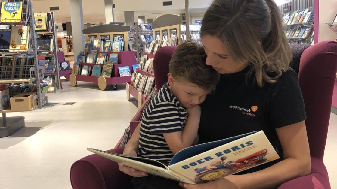 De bibliotheek is er voor alle generaties - maar je ziet wel verschillen