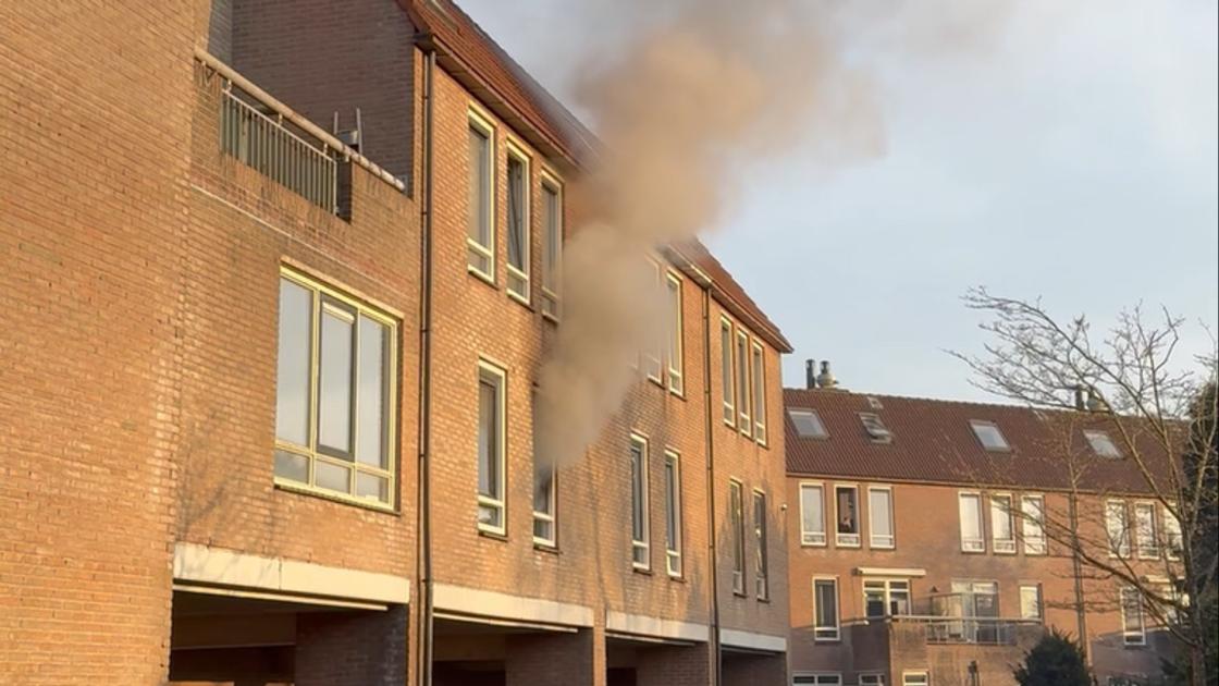 Rook door keukenbrand maakt appartement Veste onbewoonbaar