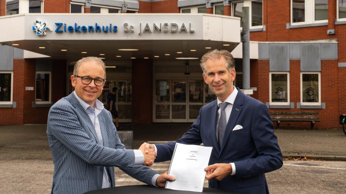 Gemeente en St Jansdal tekenen voor bouw nieuw ziekenhuis met zorgcampus