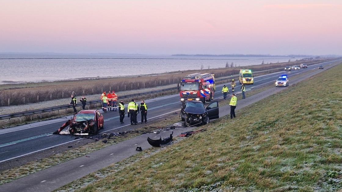 Zware crash op winterse dijk was geen gevolg roekeloosheid, oordeelt rechter