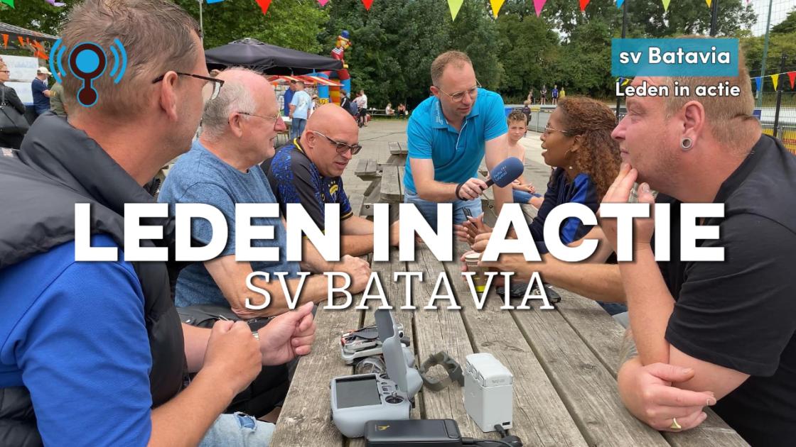 De leden van Batavia '90 laten hun geliefde club niet zomaar ten onder gaan