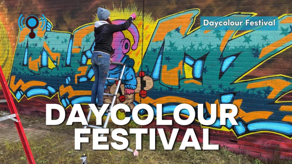 Tot uit Polen kwamen ze met hun spuitbussen naar Lelystad voor Daycolour Festival