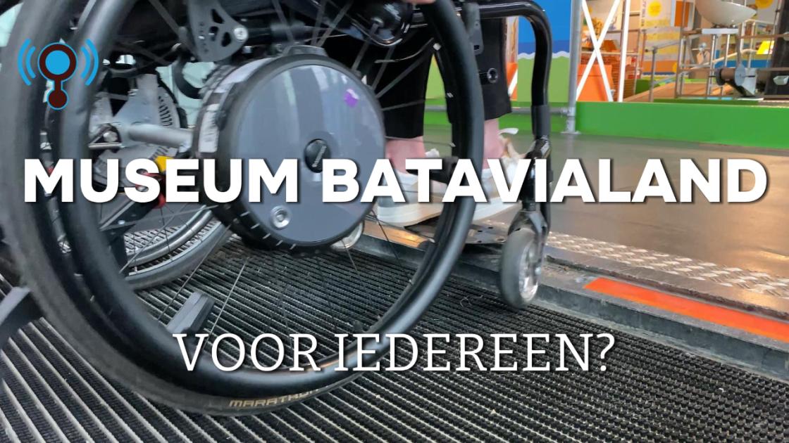 Straks in het nieuwe Batavialand moet je ook met een rolstoel uit de voeten kunnen