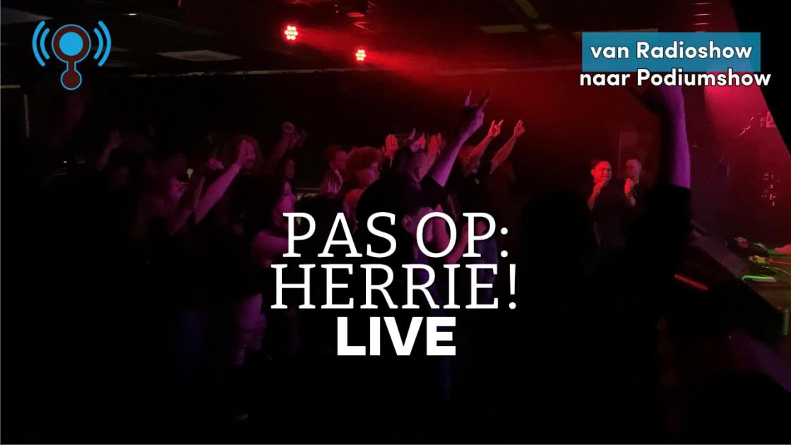 Van 'liefhebberij voor mezelf' naar het podium van Corneel:  'Herrie' on stage (video) 