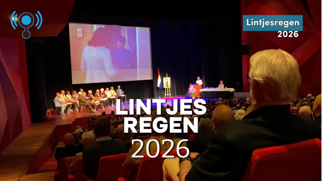 De burgemeester op de stoep: 