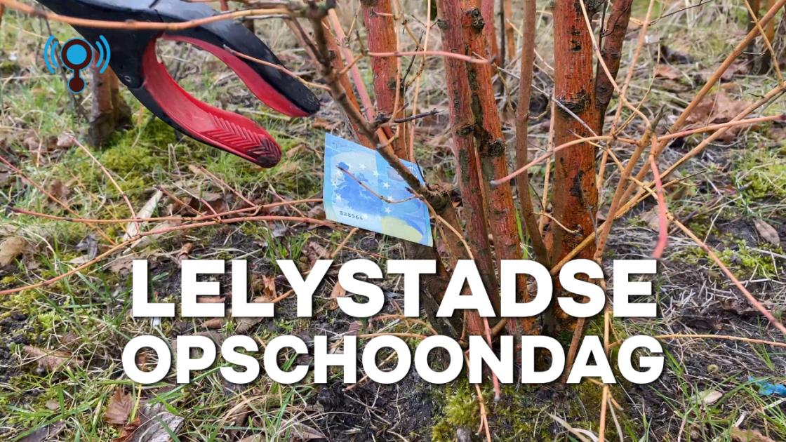 Met z'n allen aan de bak voor een schone stad, en soms ligt er op straat wat van waarde