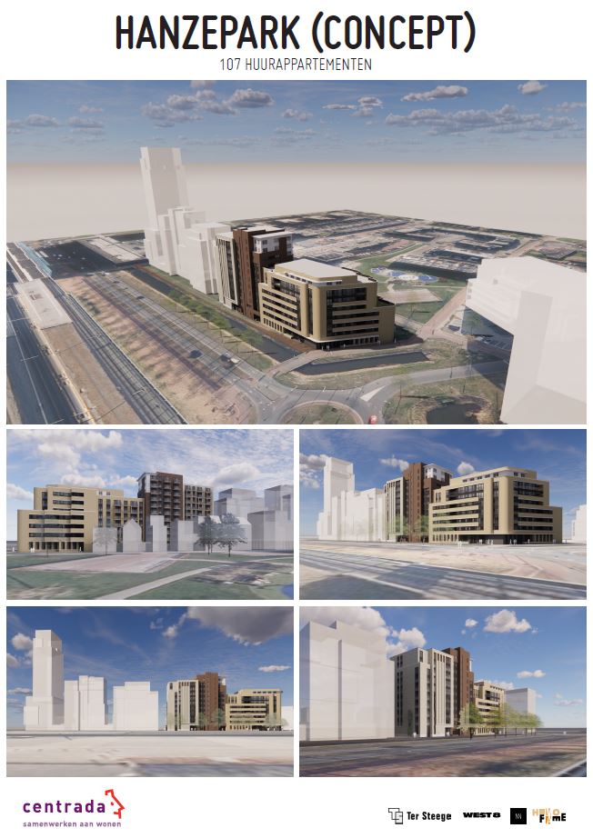 Centrada presenteert: bouw in stijl Dudok in Hanzepark