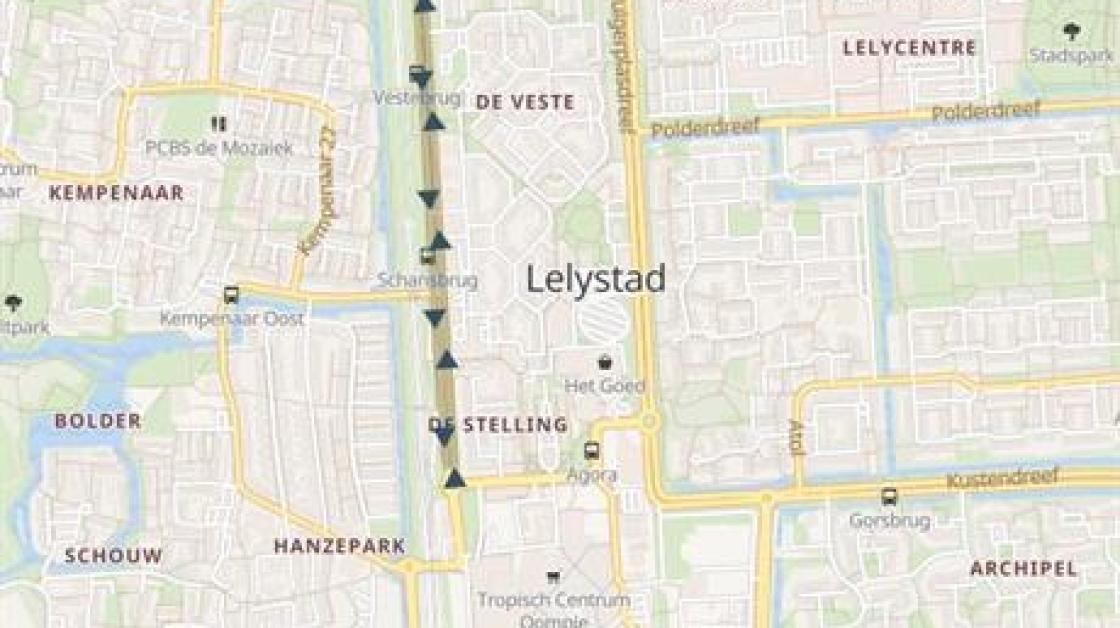 Tweede deel Stationsdreef ook toe aan een nieuwe asfaltlaag