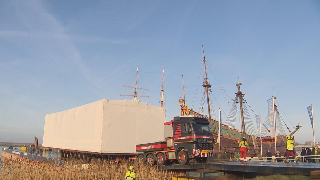 De kogge is weg, de Batavia komt, daarvoor moet nog wel het een en ander gebeuren