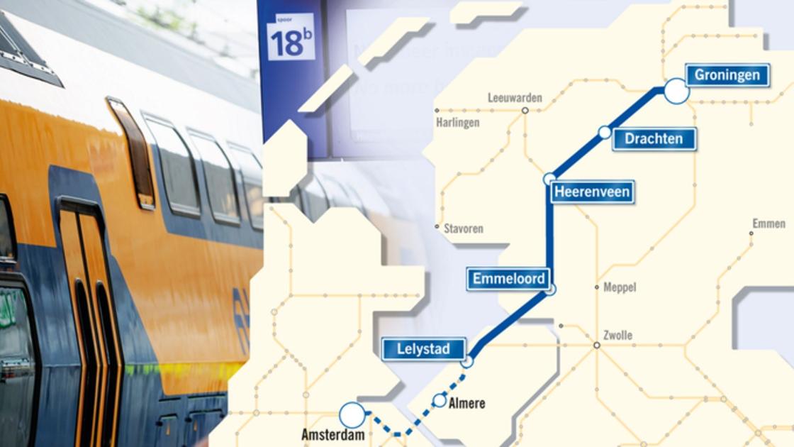 Kabinet legt voorbereidingen voor Lelylijn tot nader order stil