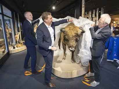 Natuurpark toont binnen hoe de dieren buiten leven
