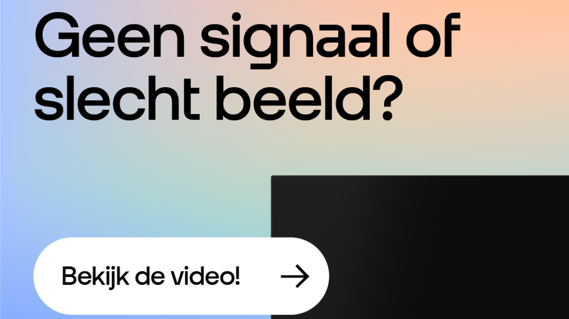 Zeshonderd klanten van provider Odido zitten dagen zonder kabel - en klagen