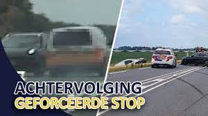 Politie deelt video achtervolging psychotische spookrijder