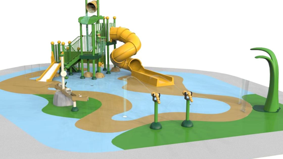 Na 1 mei nat worden zonder het water in te hoeven in het spraypark van De Koploper