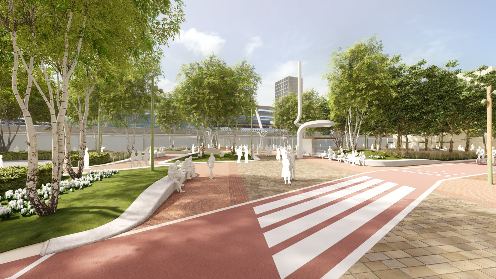 Bomen Middenweg bij station volgende week in de opslag