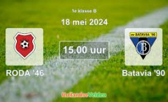 Vierde winst op rij voor debutant in eerste klasse B Batavia '90