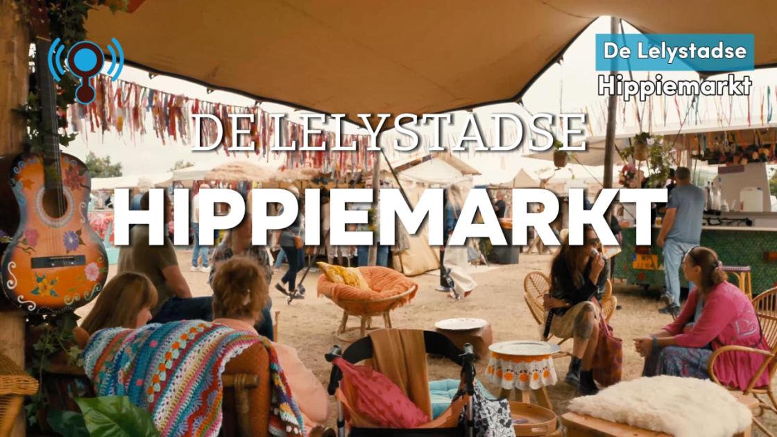 De hippiemarkt is niet alleen voor hippies, natuurlijk niet, 'maar het is een stijl hè'