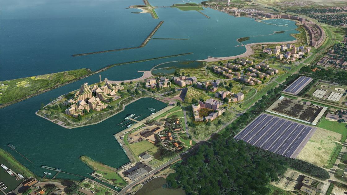Mogelijk toch groen licht voor stadsuitbreiding in het Markermeer